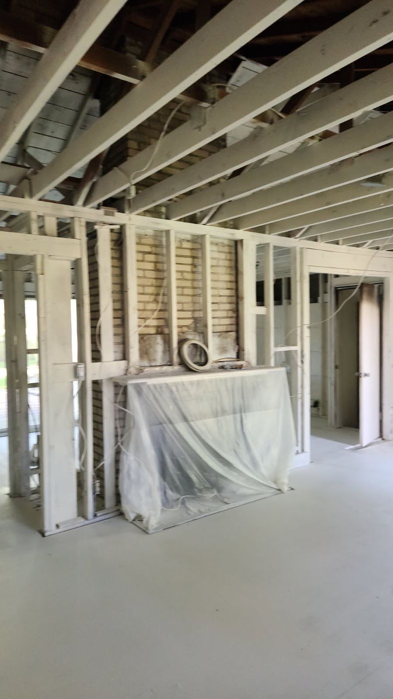 Whole-home gut after water damage